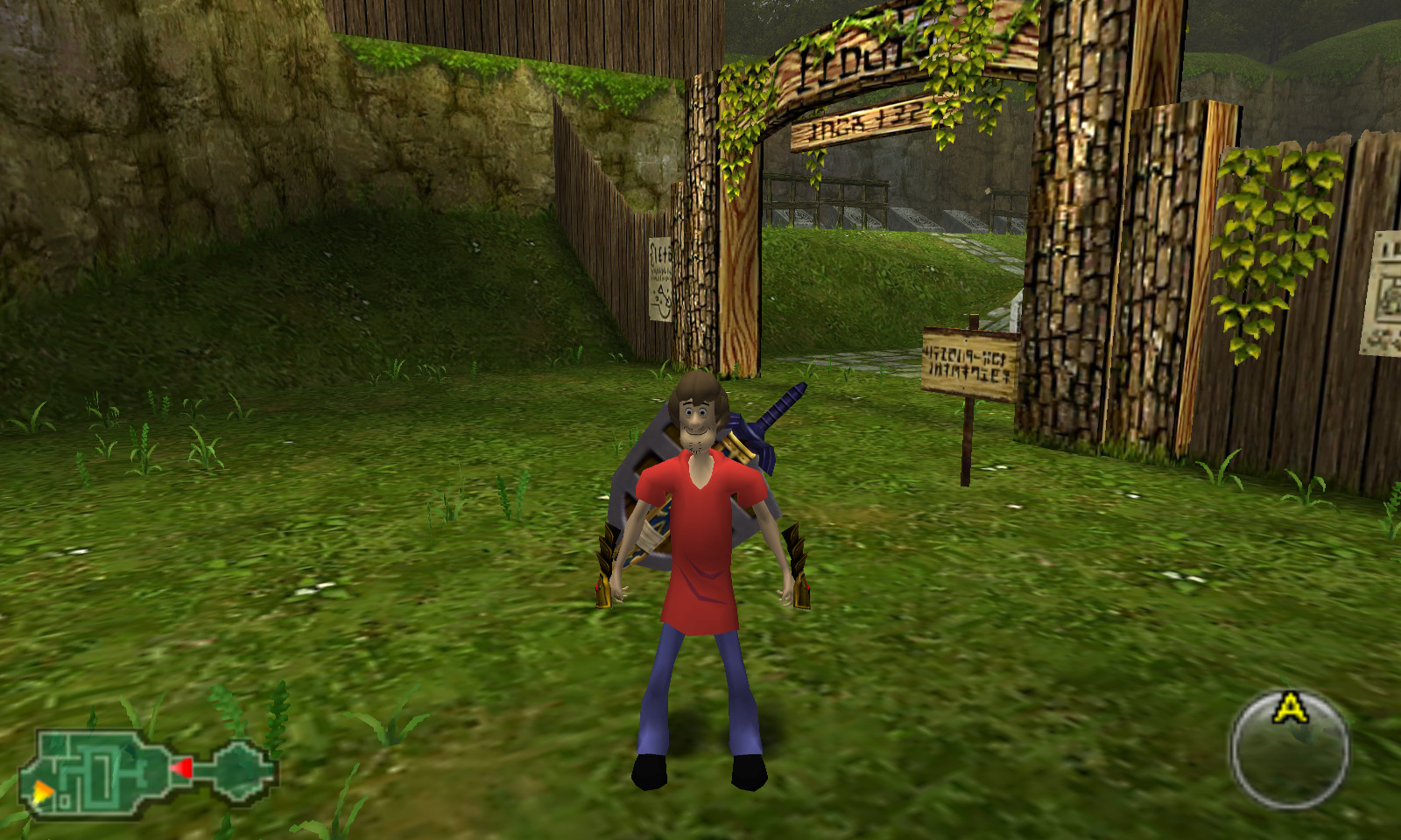 The Legend of Shaggy Ocarina of Time 3D [The Legend of Zelda Ocarina of Time 3D] [Mods]