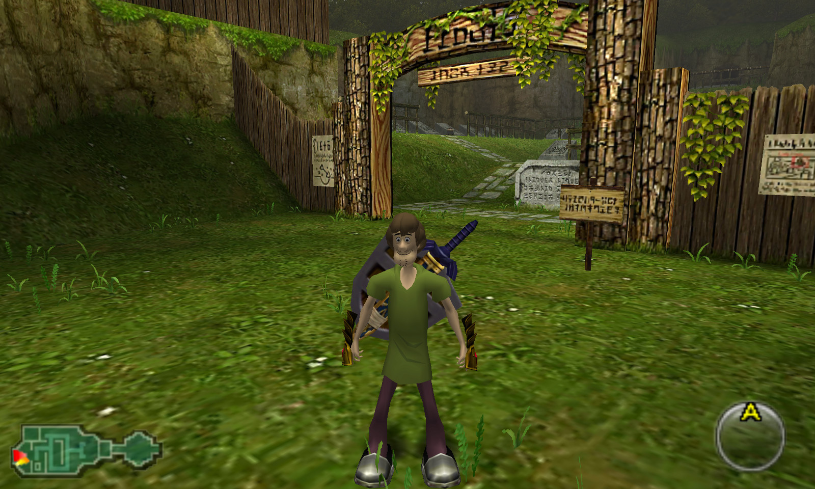 The Legend of Shaggy: Ocarina of Time 3D Mod for The Legend of Zelda ...