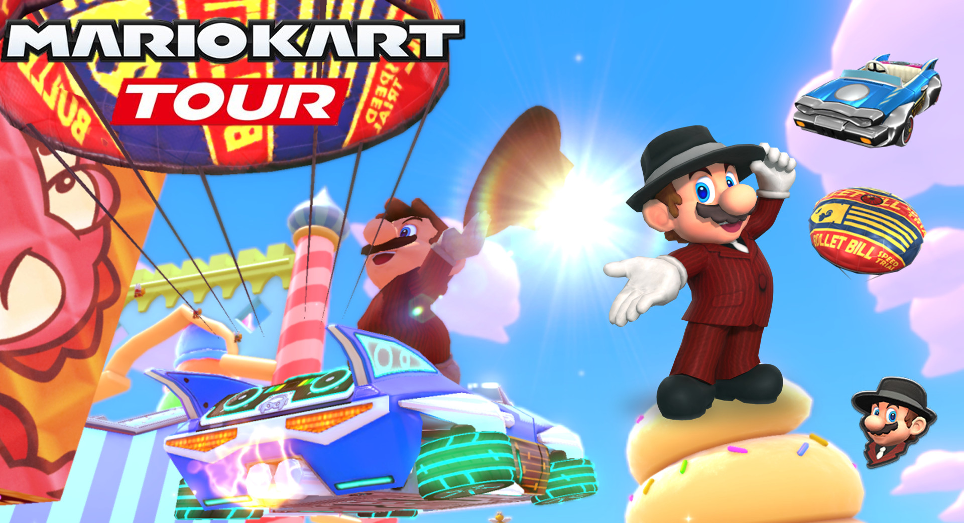 Mobile - Mario Kart Tour - Mario (Musician) - The Models Resource