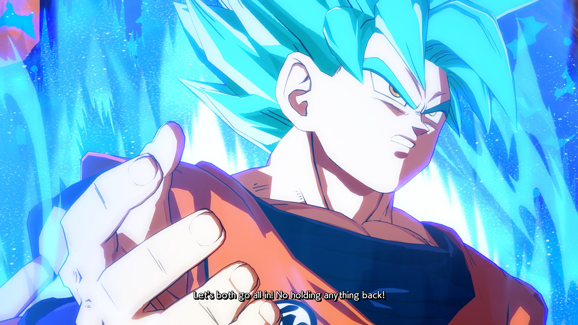 Yellow Eyes Blueku [Dragon Ball FighterZ] [Mods]