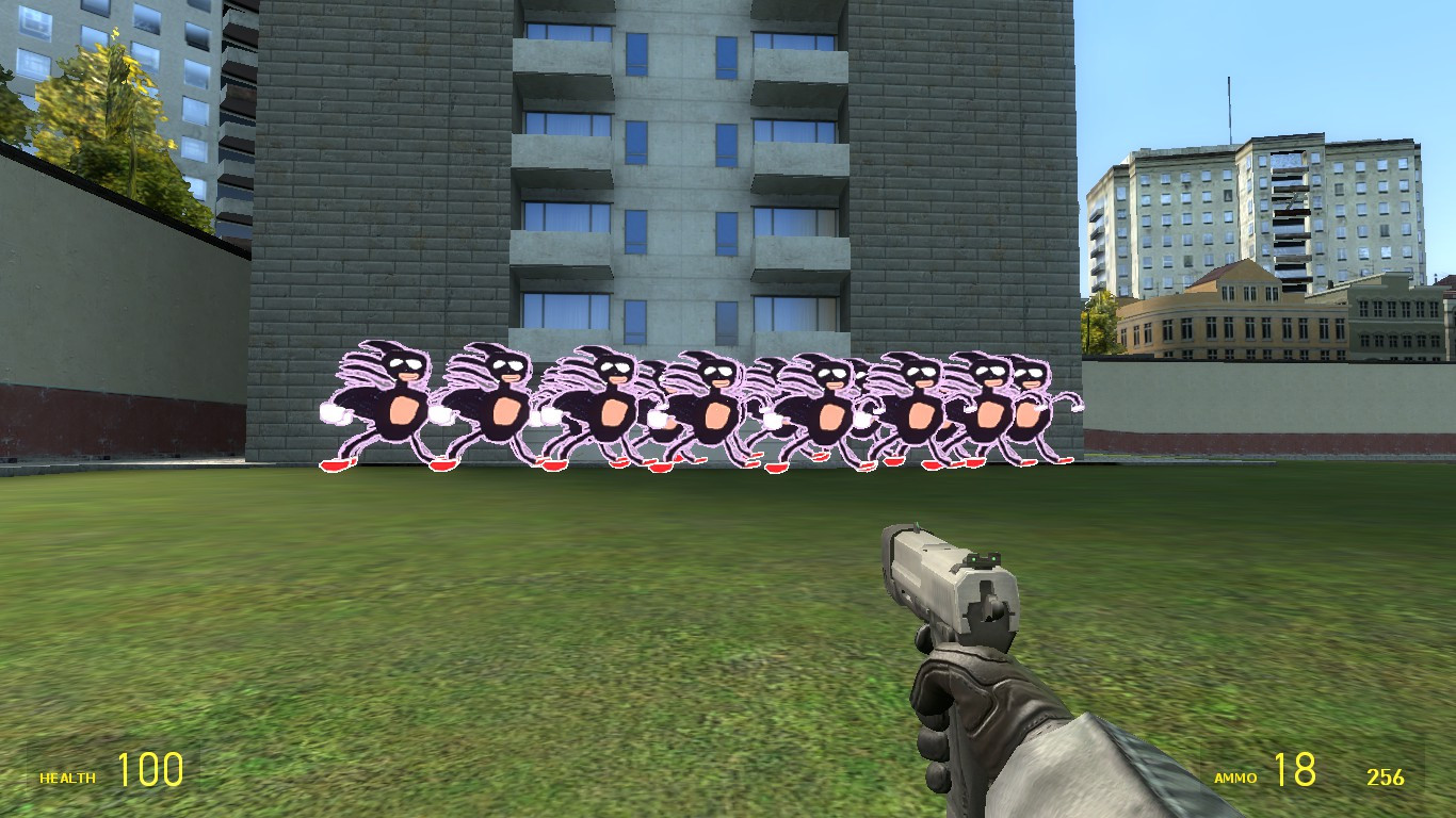 I Made The BIGGEST Nextbot in GMOD! 