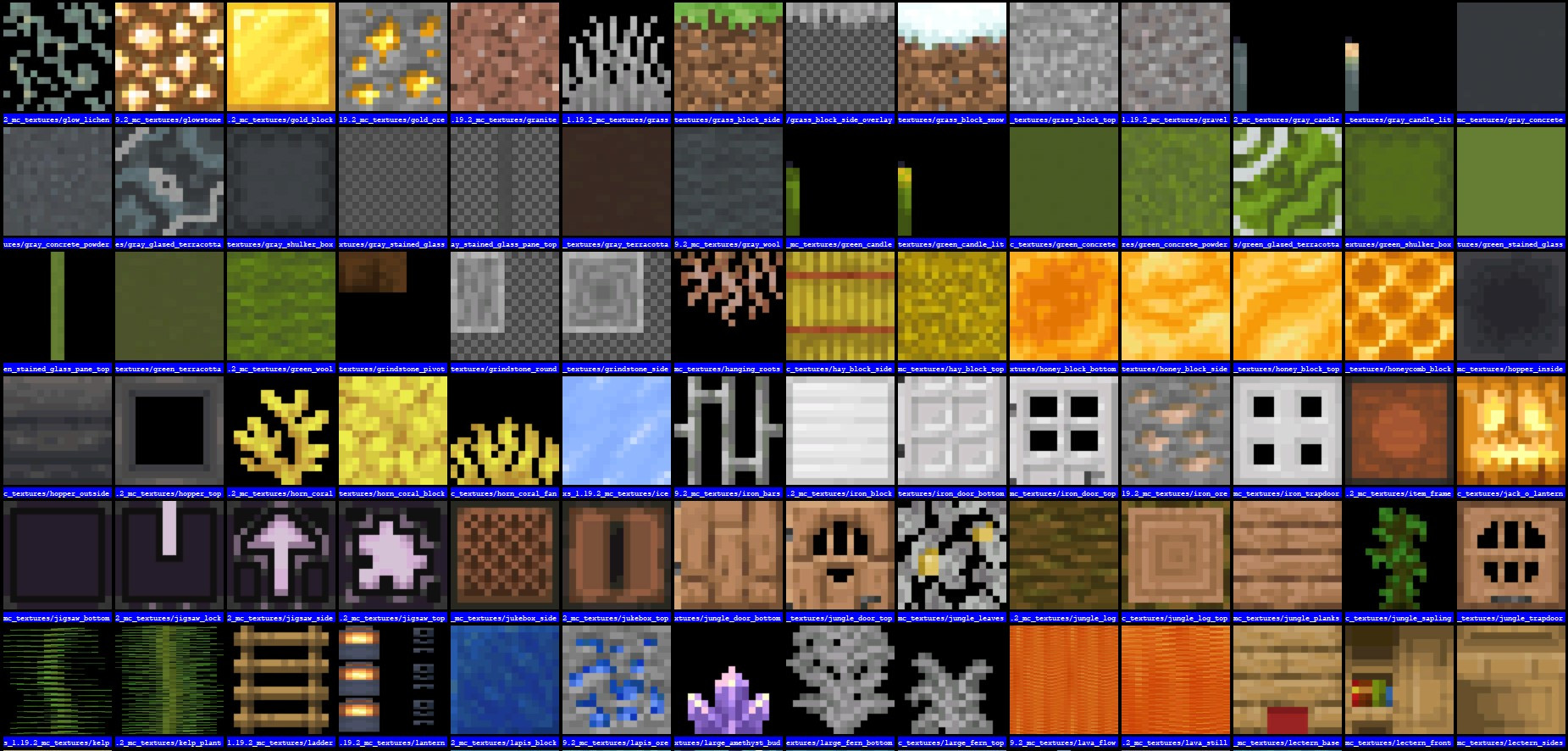 block textures  Minecraft Skins