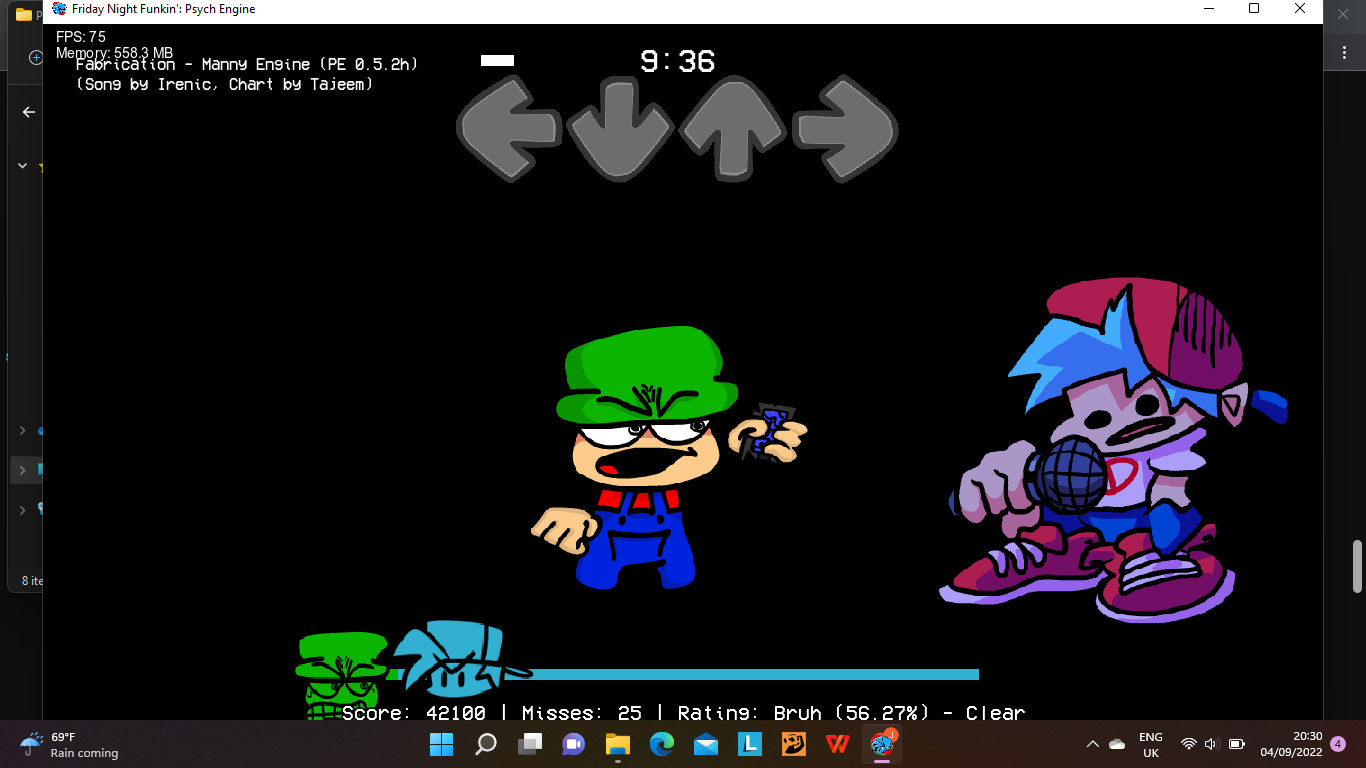 FNF MARATHON MANIA V1