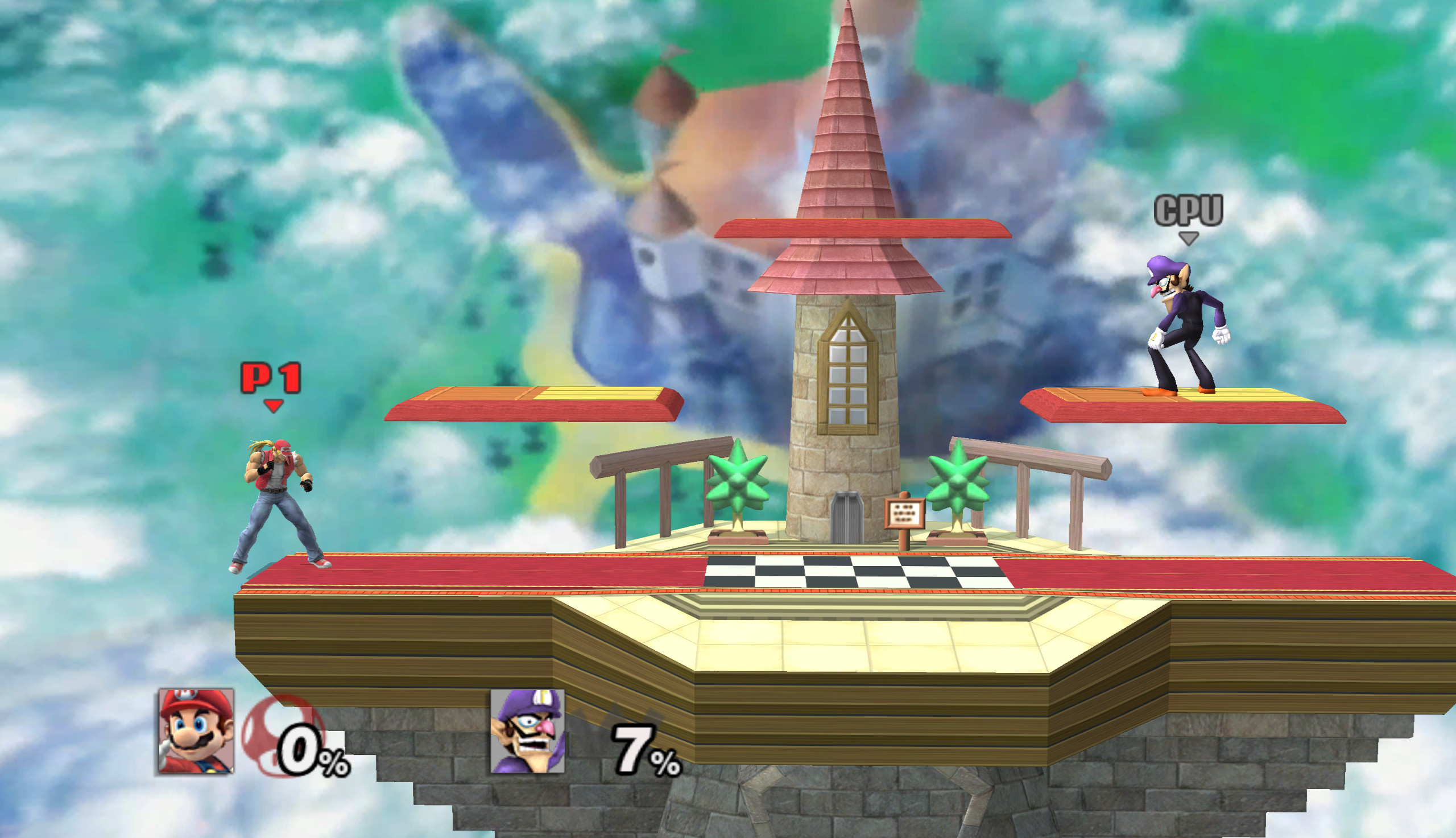 Peach's Castle 64 (Omega And BF) Ultimate [Super Smash Bros. Brawl] [Mods]