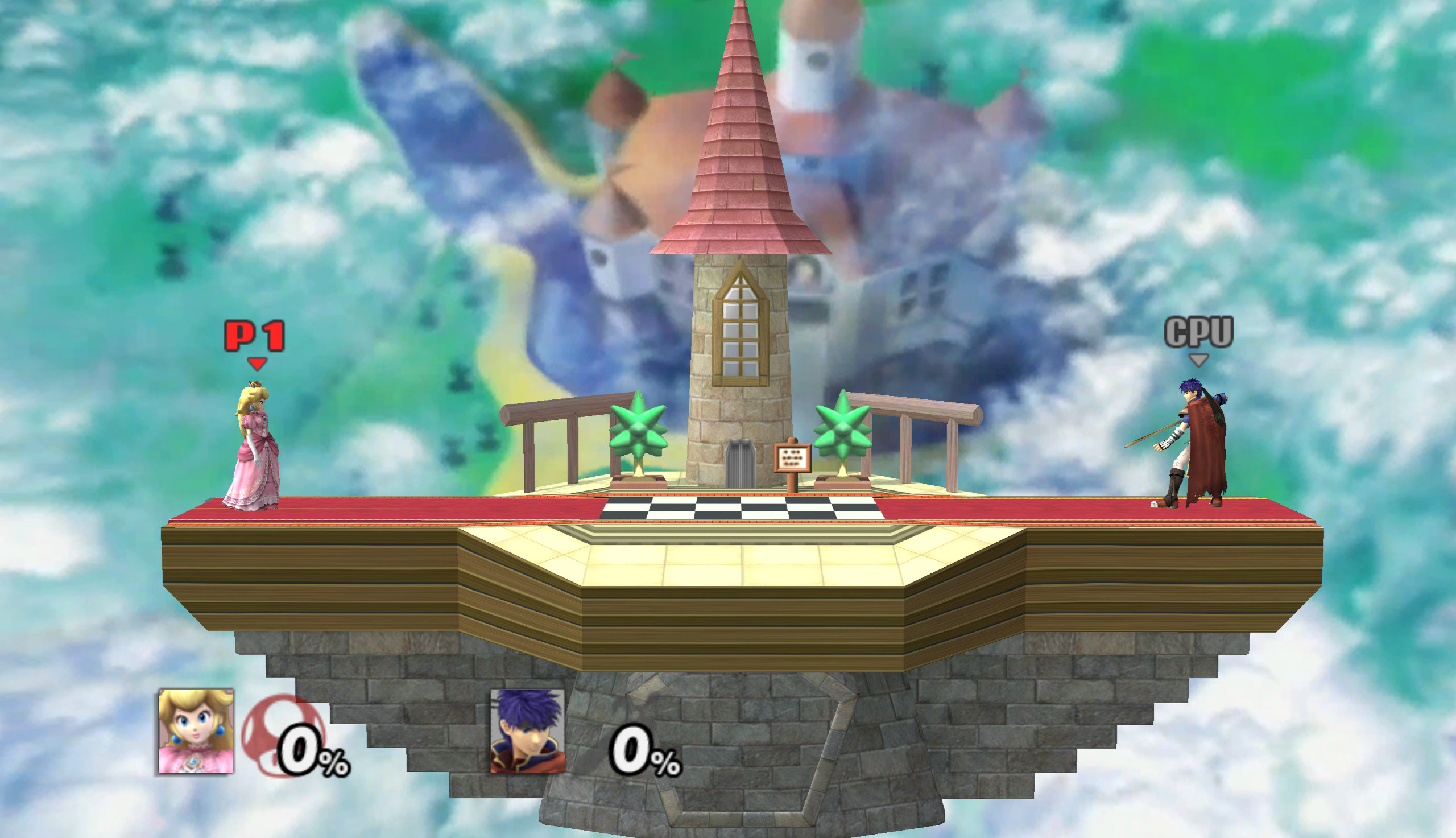 Peach's Castle 64 (Omega And BF) Ultimate [Super Smash Bros. Brawl] [Mods]