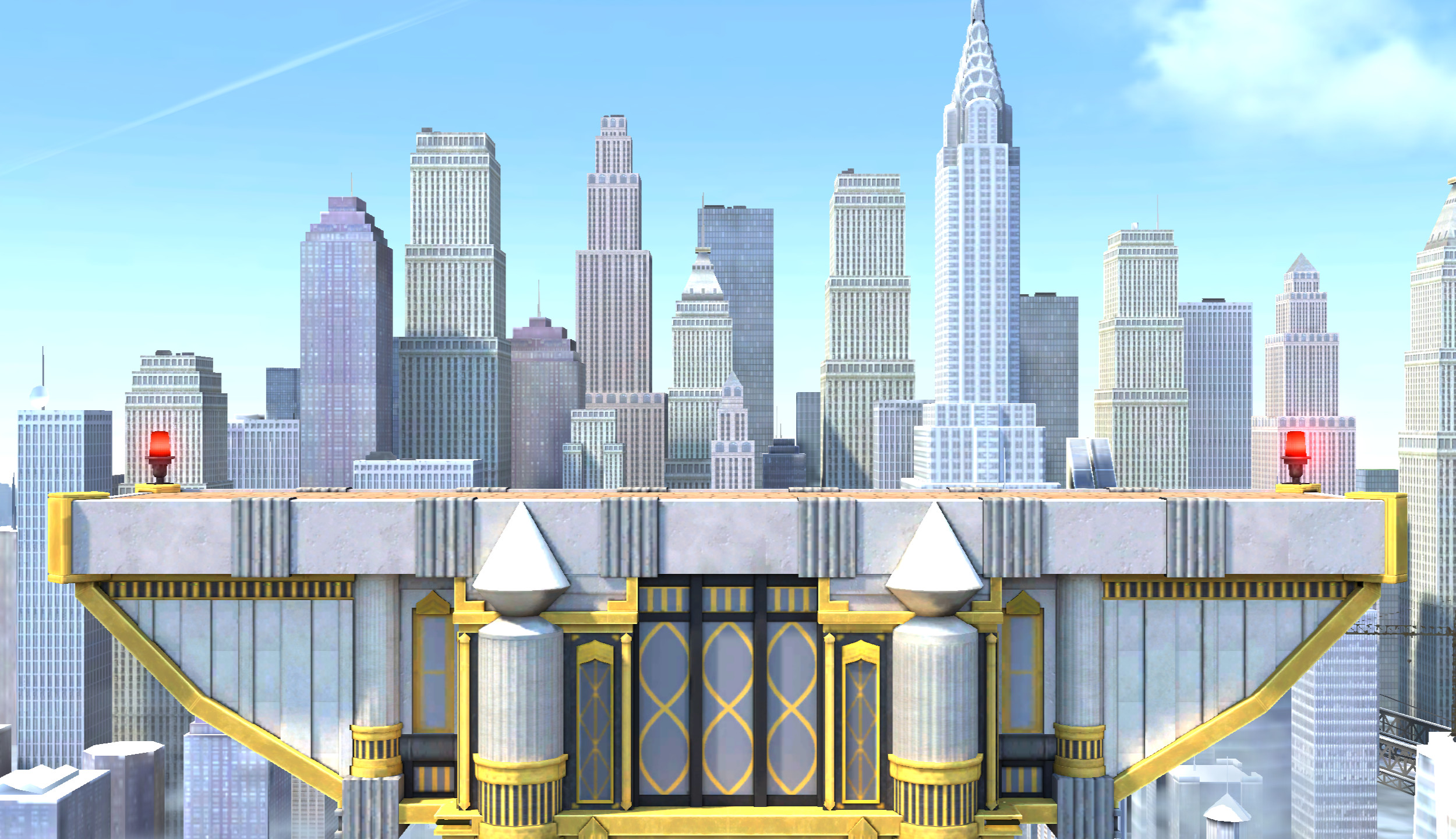 New Donk City (Normal/Omega/Battlefield) [Super Smash Bros. Brawl] [Mods]