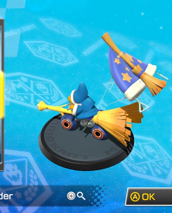 Kamek's Dream Glider from mario kart tour [Mario Kart 8] [Mods]