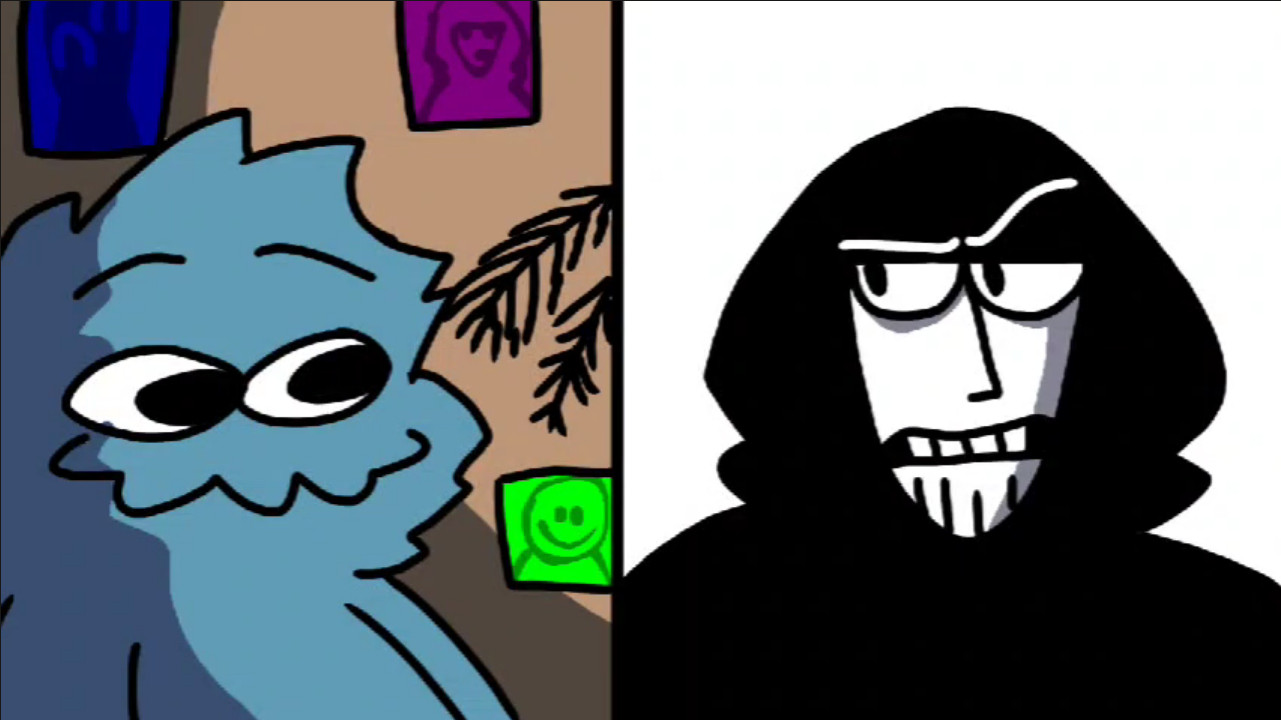 Confronting Yourself but Peludão and Intruder sing