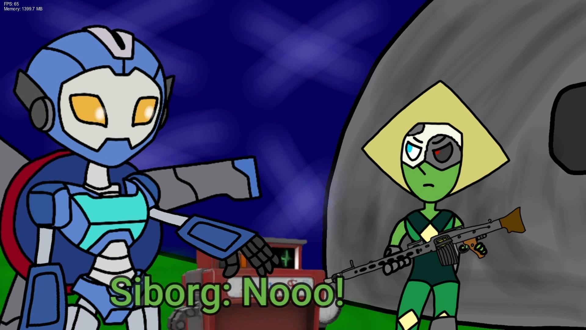 Confronting-yourself PeridotCZ
