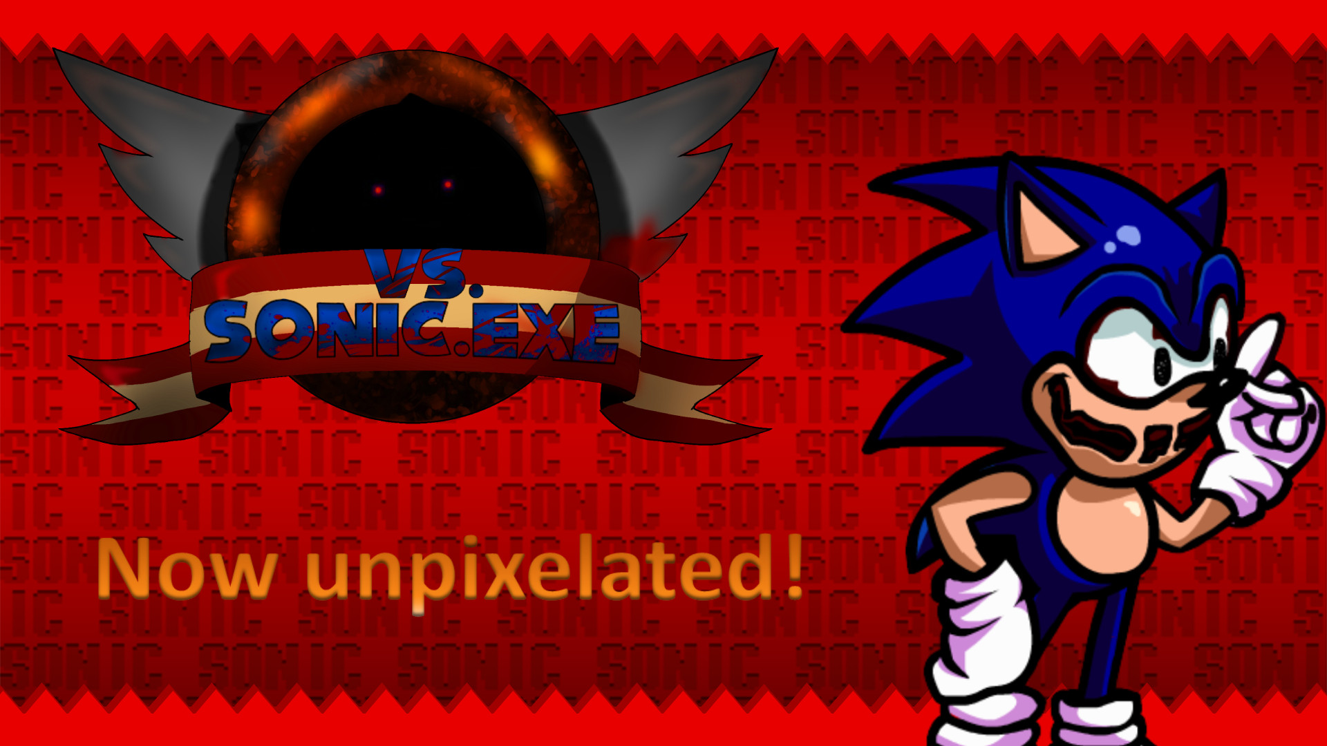 ✖️CAL✖️ on X: My take own Sonic EXE mod🙃 #SonicEXE   / X