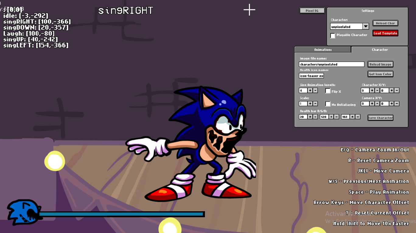 unpixelated you cant run sonic [Friday Night Funkin'] [Mods]