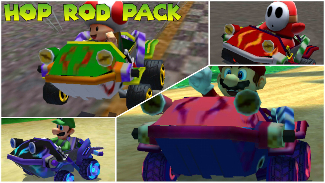 Hop Rod Pack Mario Kart 7 Mods 0189