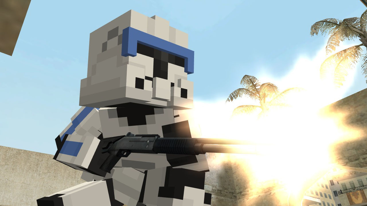 Minecraft Clone Troopers [CounterStrike 1.6] [Mods]