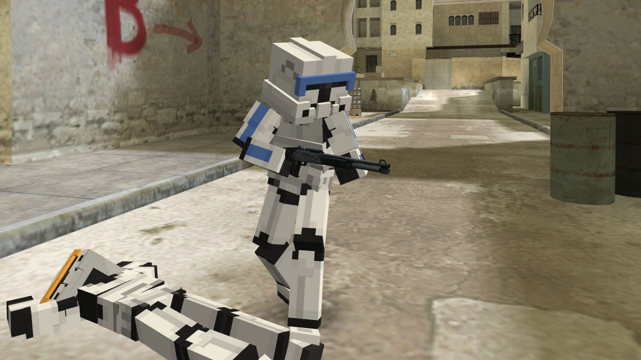 Minecraft Clone Troopers [CounterStrike 1.6] [Mods]