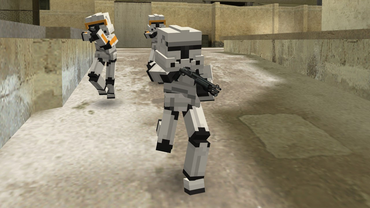 Minecraft Clone Troopers [CounterStrike 1.6] [Mods]