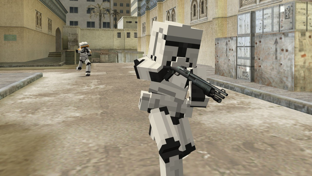 Minecraft Clone Troopers [CounterStrike 1.6] [Mods]