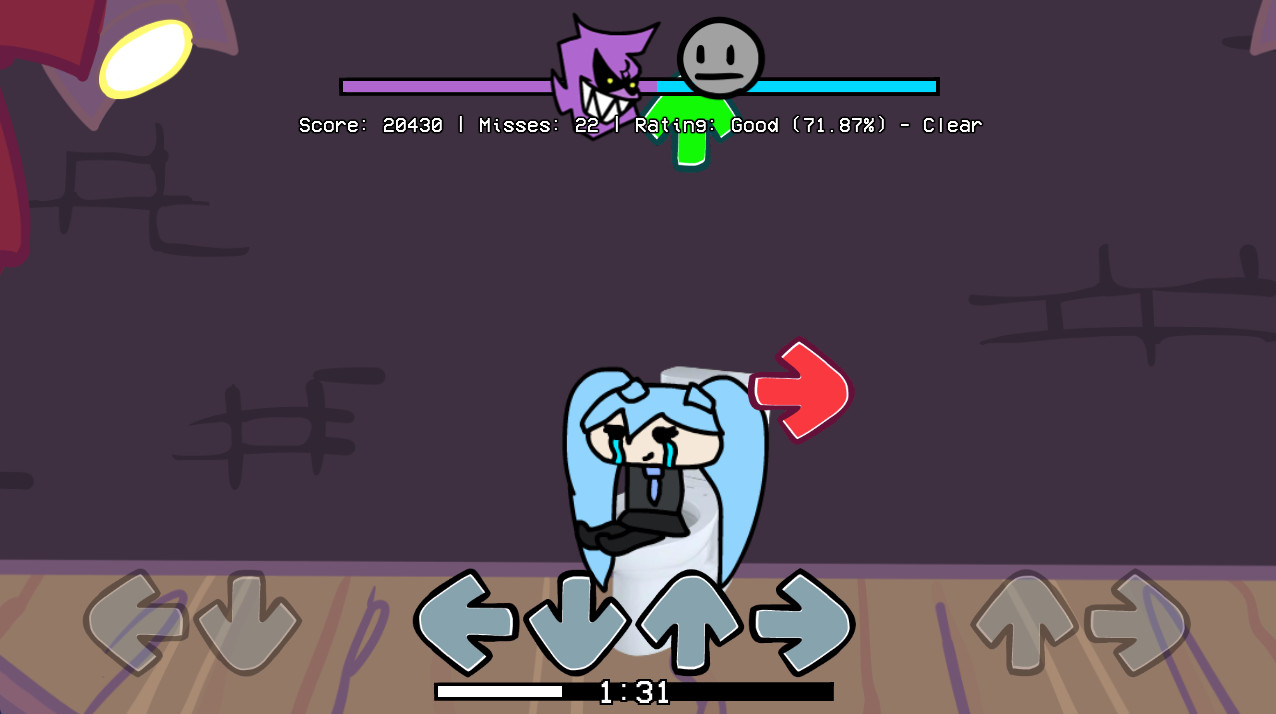 Miku Shit Song Charted (badly)