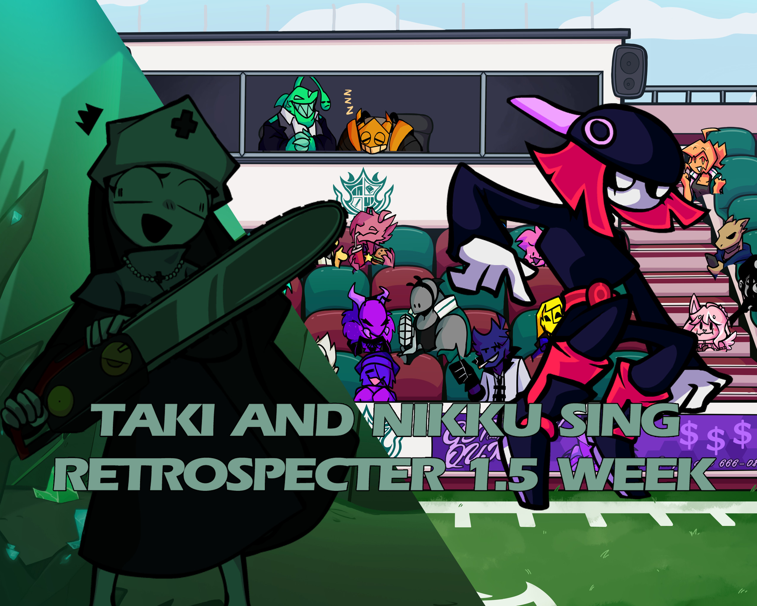 Nikku and Taki sing Retrospecter 1.5 Week