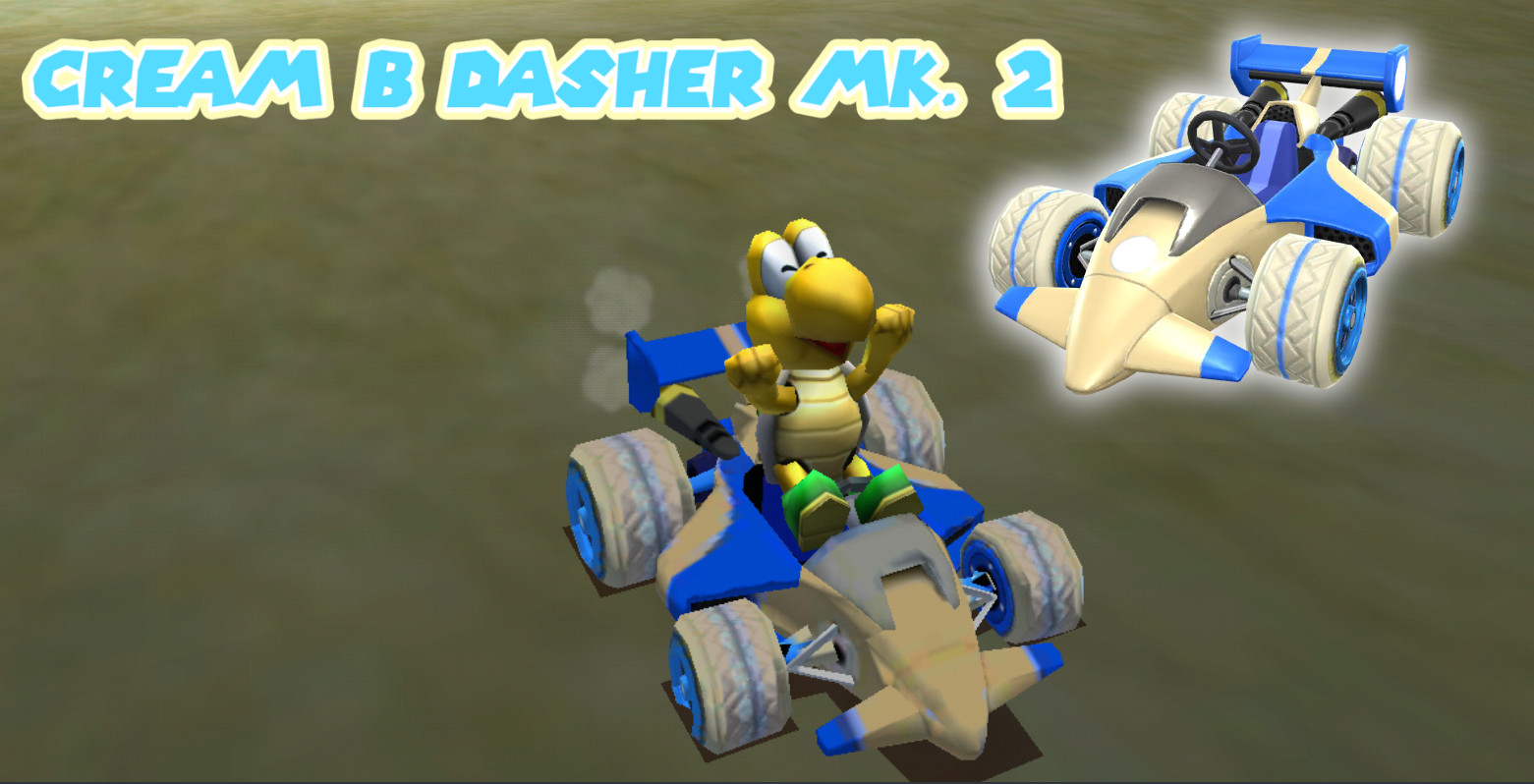 Cream B Dasher Mk. 2 [Mario Kart 7] [Mods]