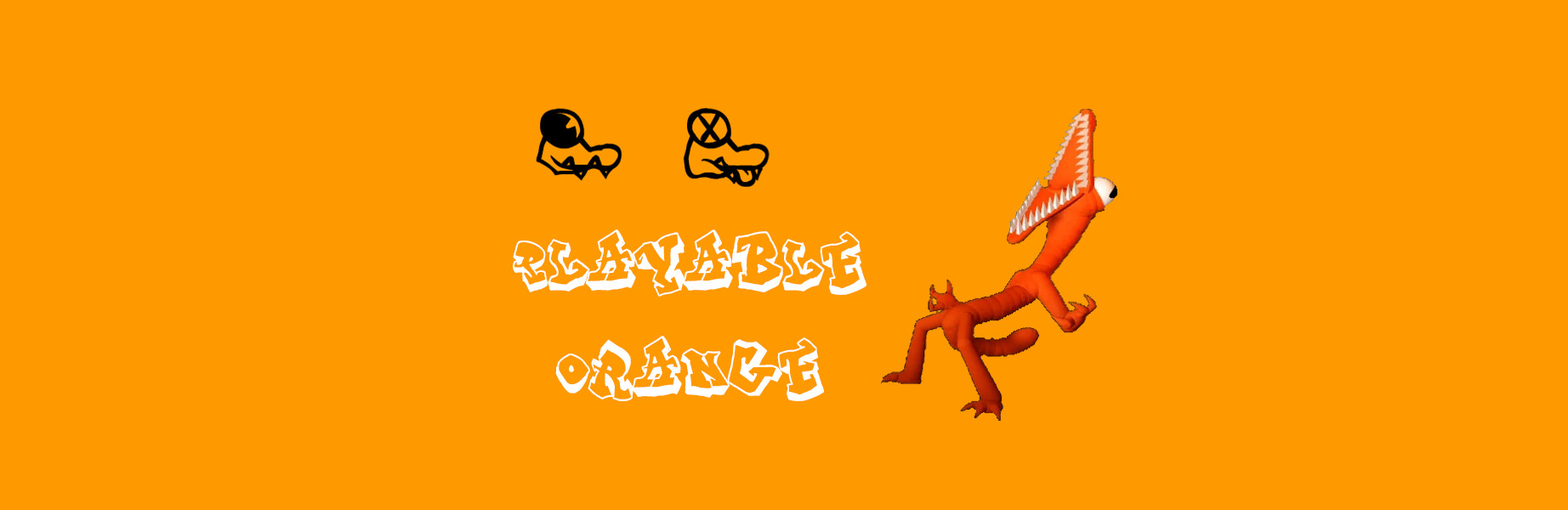 Playable Orange (Rainbow friends)