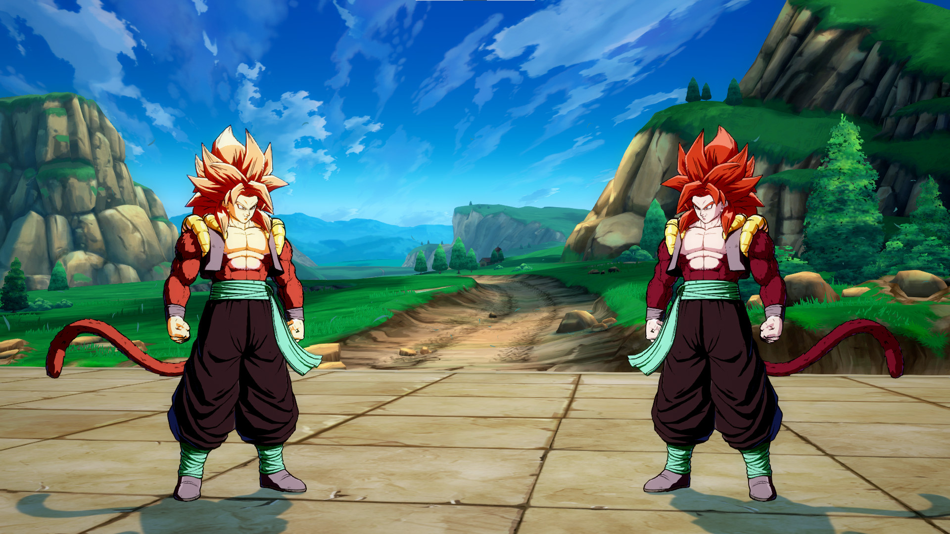 Xeno Gogeta Ssj4 Super Kaioken Dragon Ball Fighterz Mods 9666