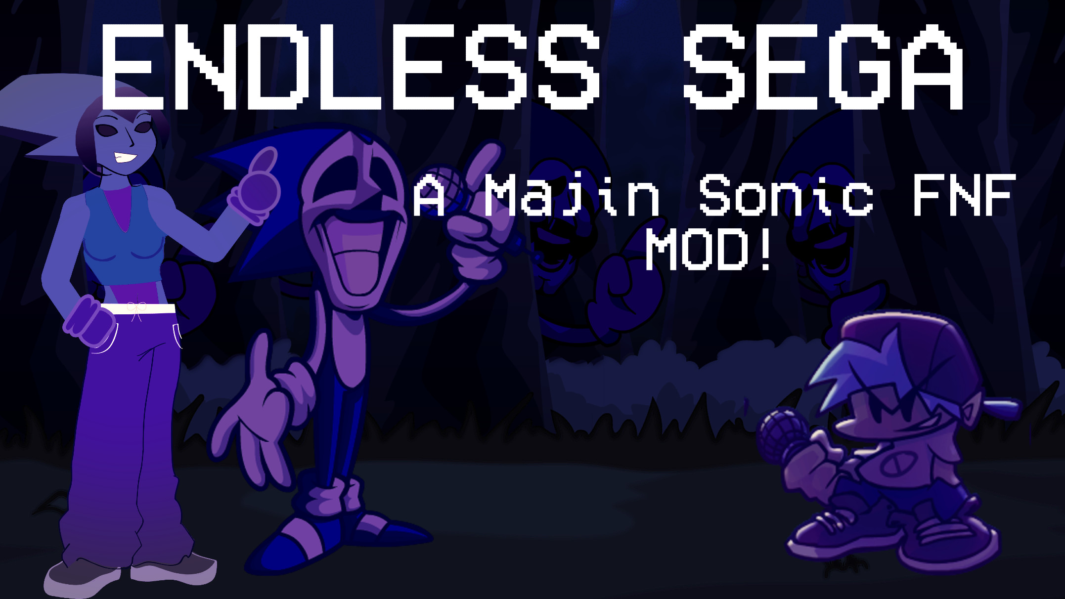 ENDLESS SEGA (FNF Majin Sonic Week) [Friday Night Funkin'] [Mods]