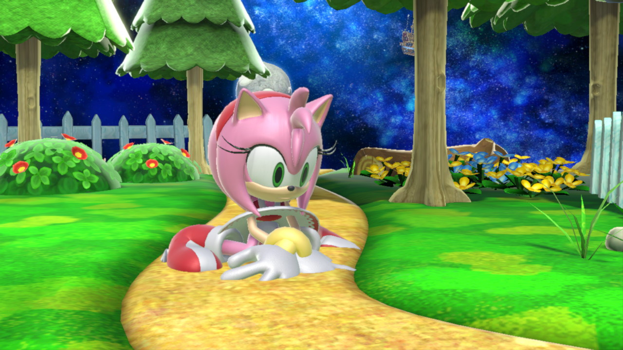 Amy over Daisy [Super Smash Bros. Ultimate] [Mods]