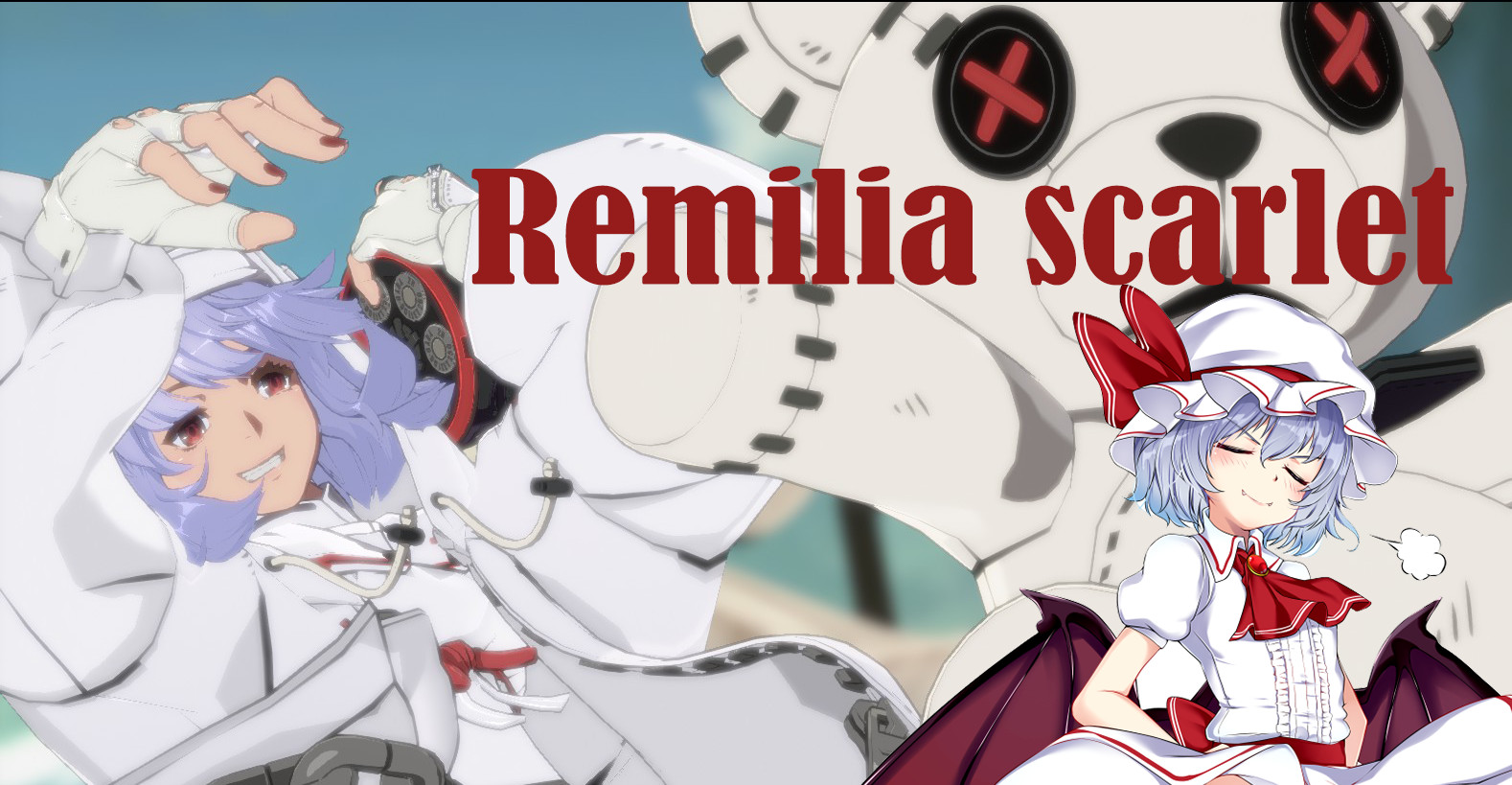 Remilia scarlet(touhou) bridget color1-11 Mod for GUILTY