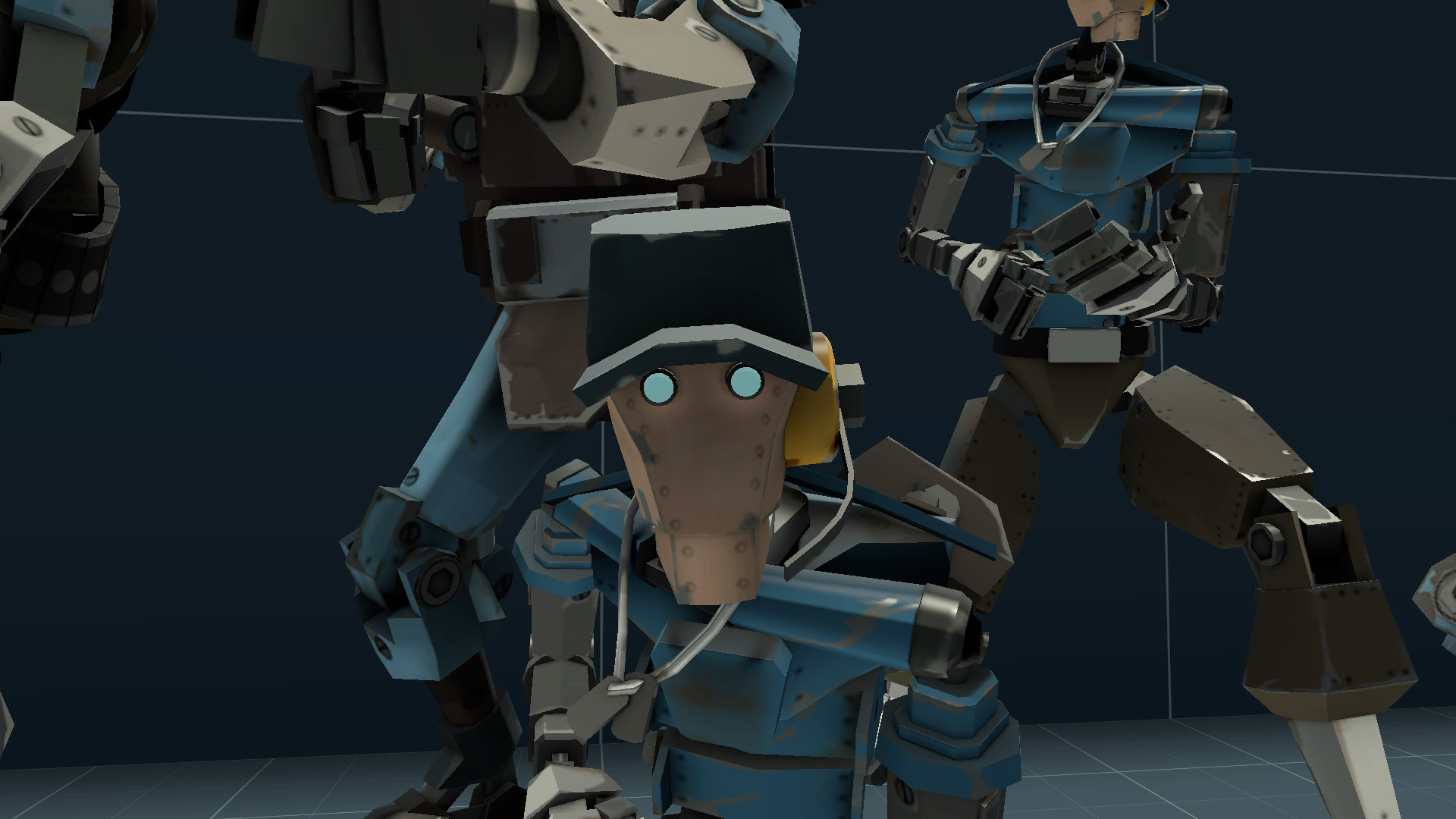 Fixed Scout Bot And Spy Bot Head VMTs Mod For Team Fortress 2 TF2 Mods