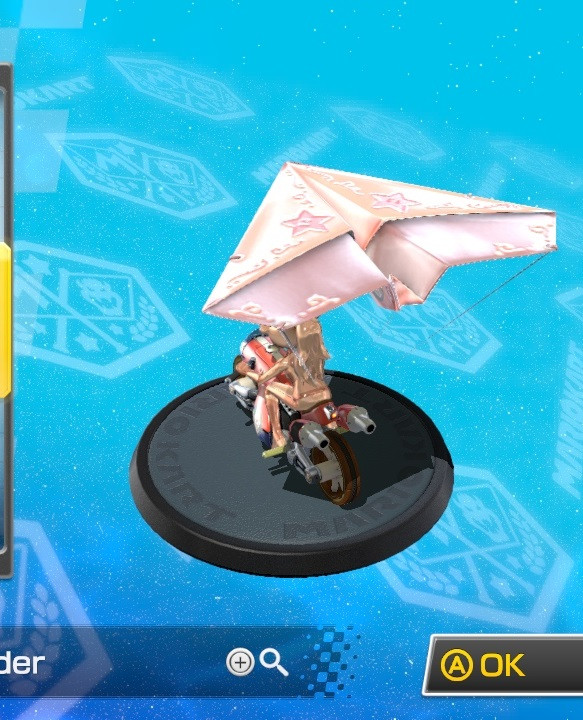 Pink Gold Paper Glider from MKT [Mario Kart 8] [Mods]