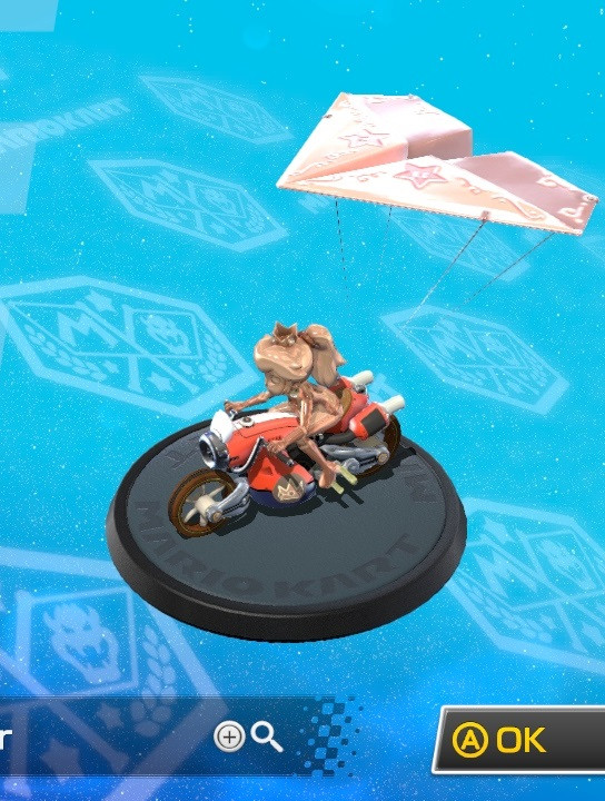 Pink Gold Paper Glider from MKT [Mario Kart 8] [Mods]