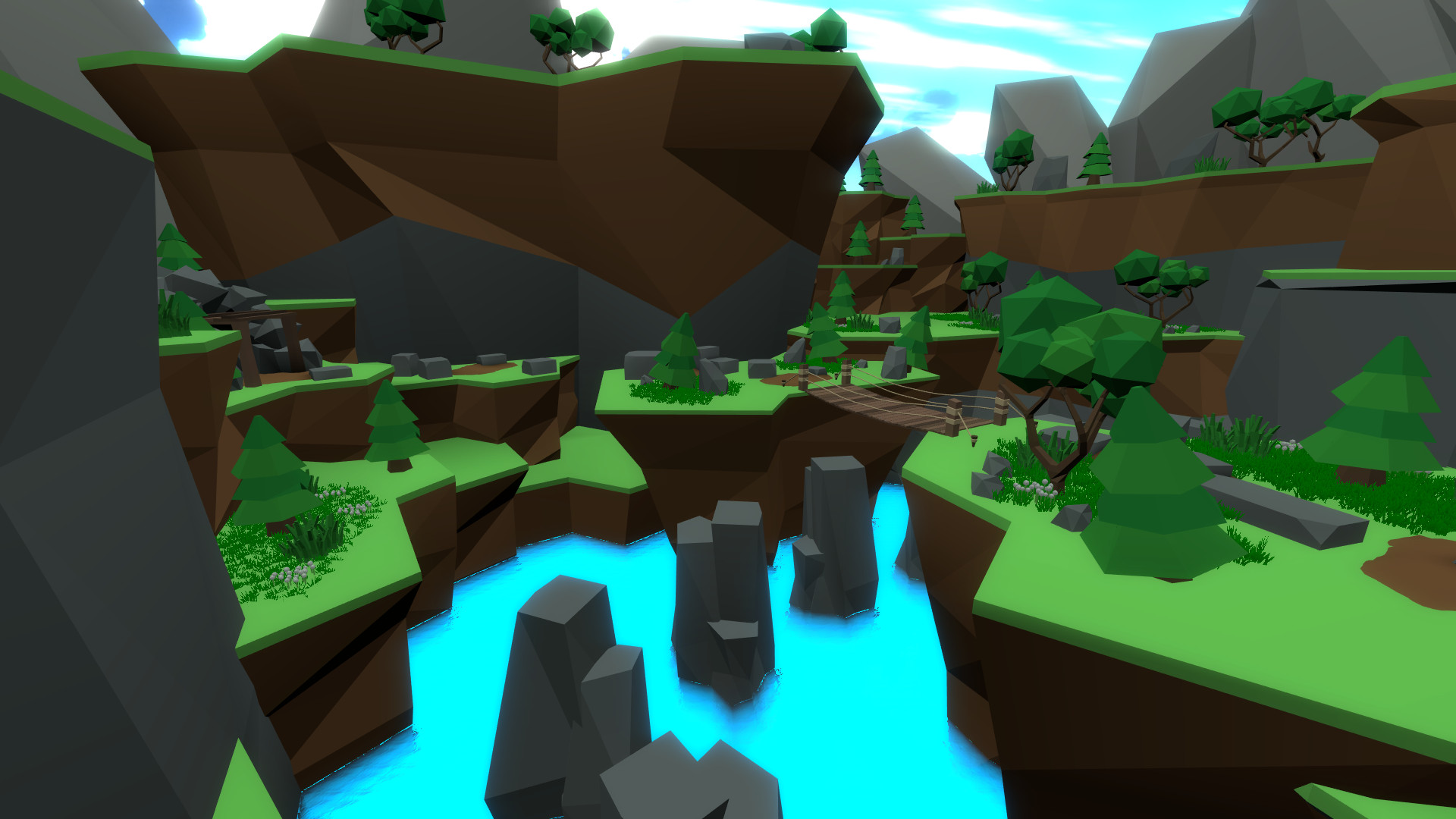 bhop_polyworld Mod for Counter-Strike: Source | CS:S Mods
