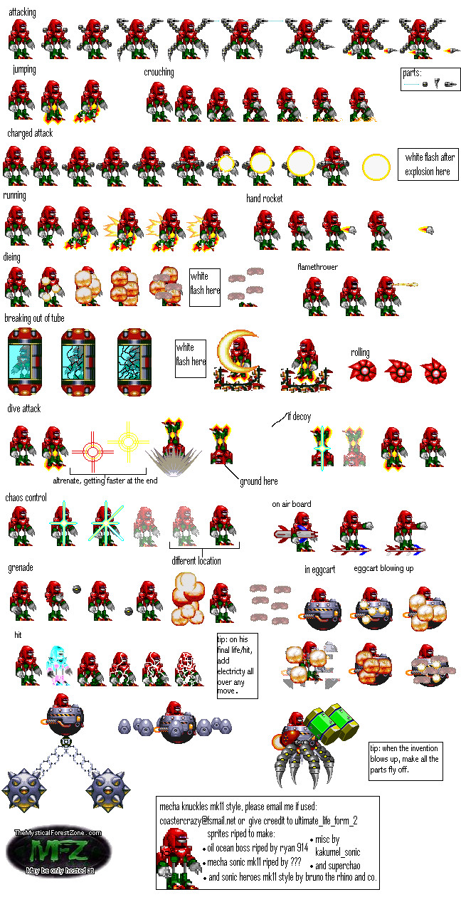 OC) (BLENDER 2.91) Sonic 3 & Knuckles Mecha Sonic Model (WIP