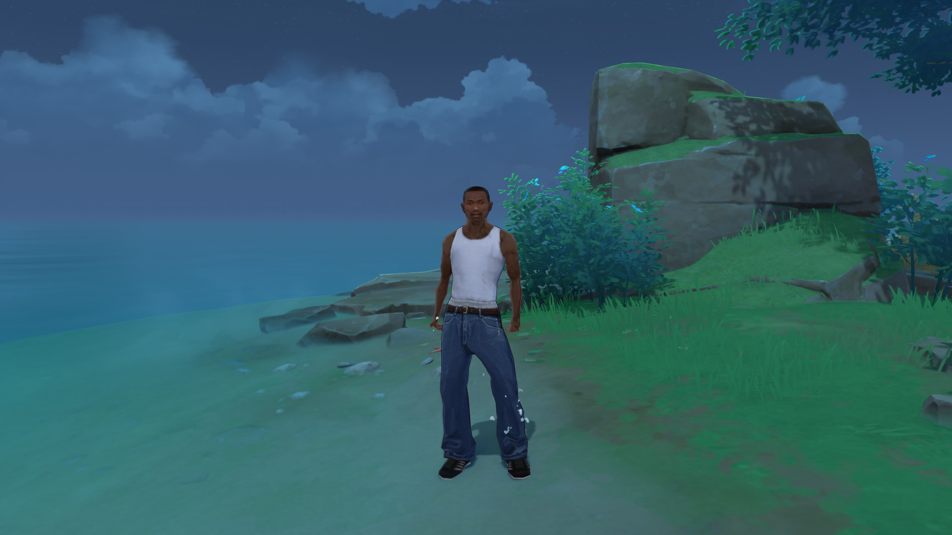 Carl Johnson [Genshin Impact] [Mods]