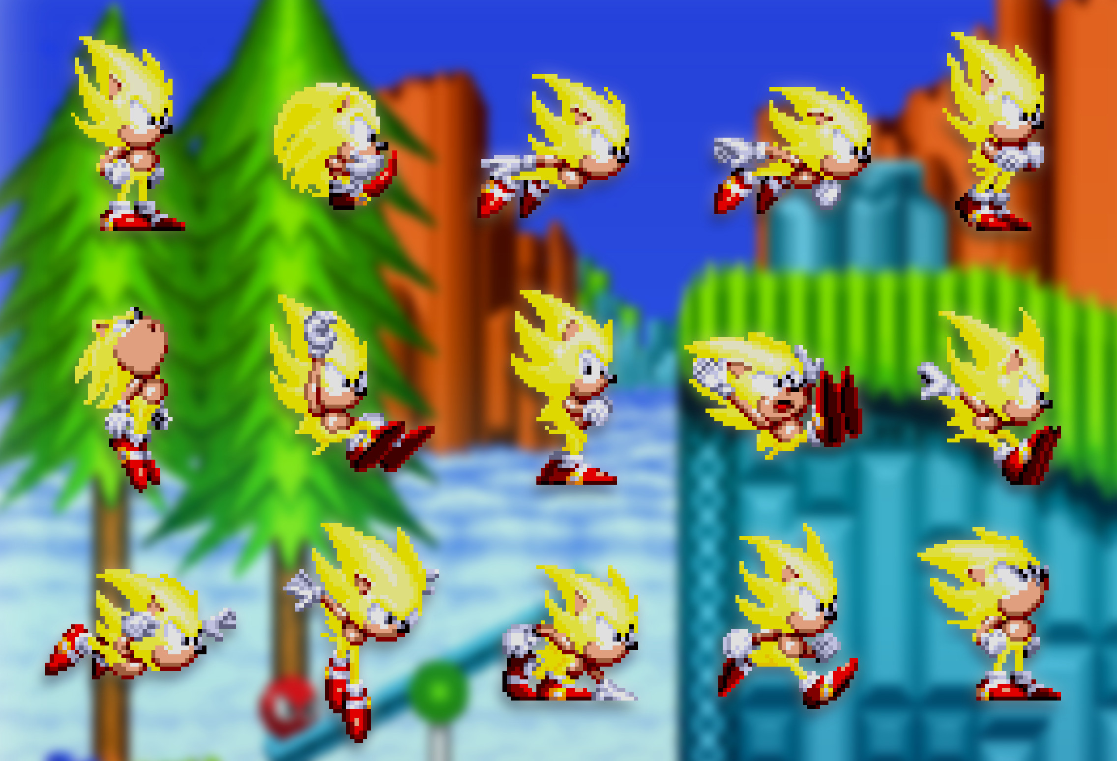 CE+ Styled Sonic (Sonic 2 Absolute) [Sonic The Hedgehog 2 Absolute] [Mods]