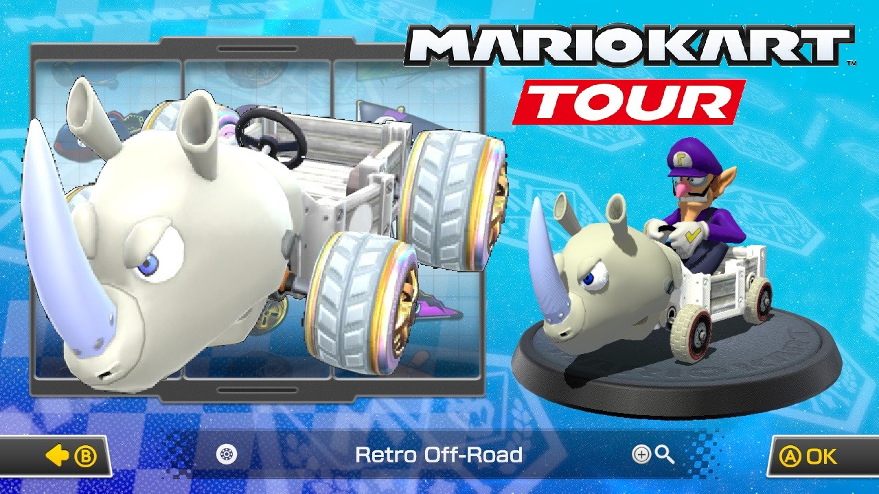 Rambi Runner from MKT Mod for Mario Kart 8 | MK8 Mods