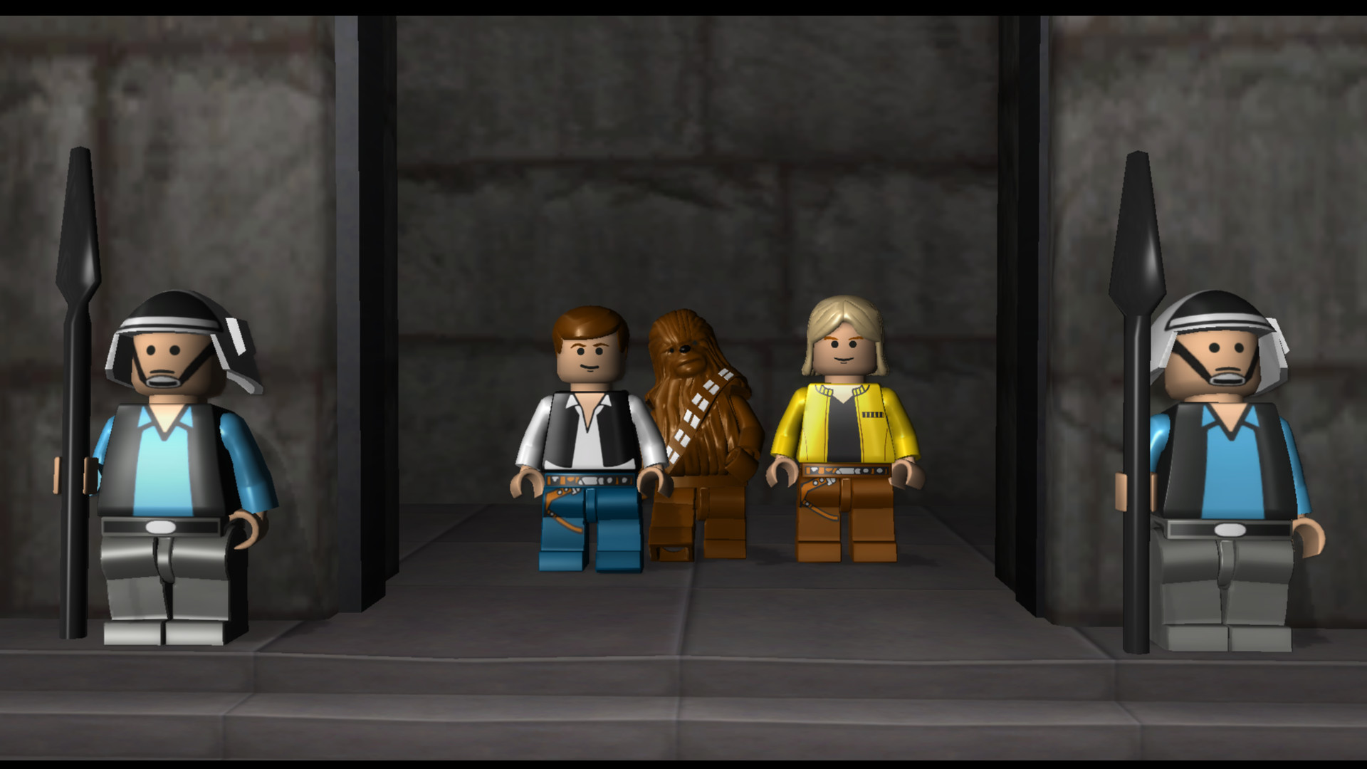 Accurate Episode 4 Luke w Anakin Hair LEGO Star Wars The