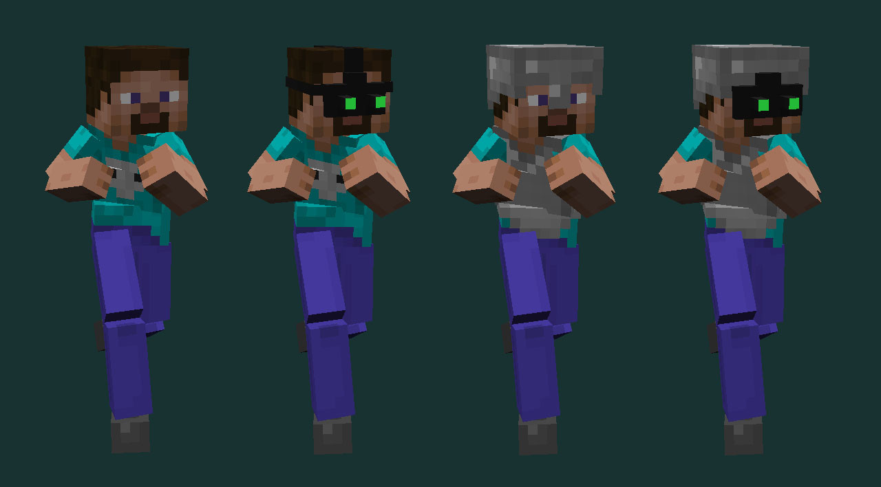 Terminator Steve Minecraft Skin