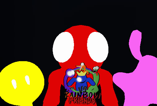 Rainbow Friends Fnf but its 2d [Friday Night Funkin'] [Mods]