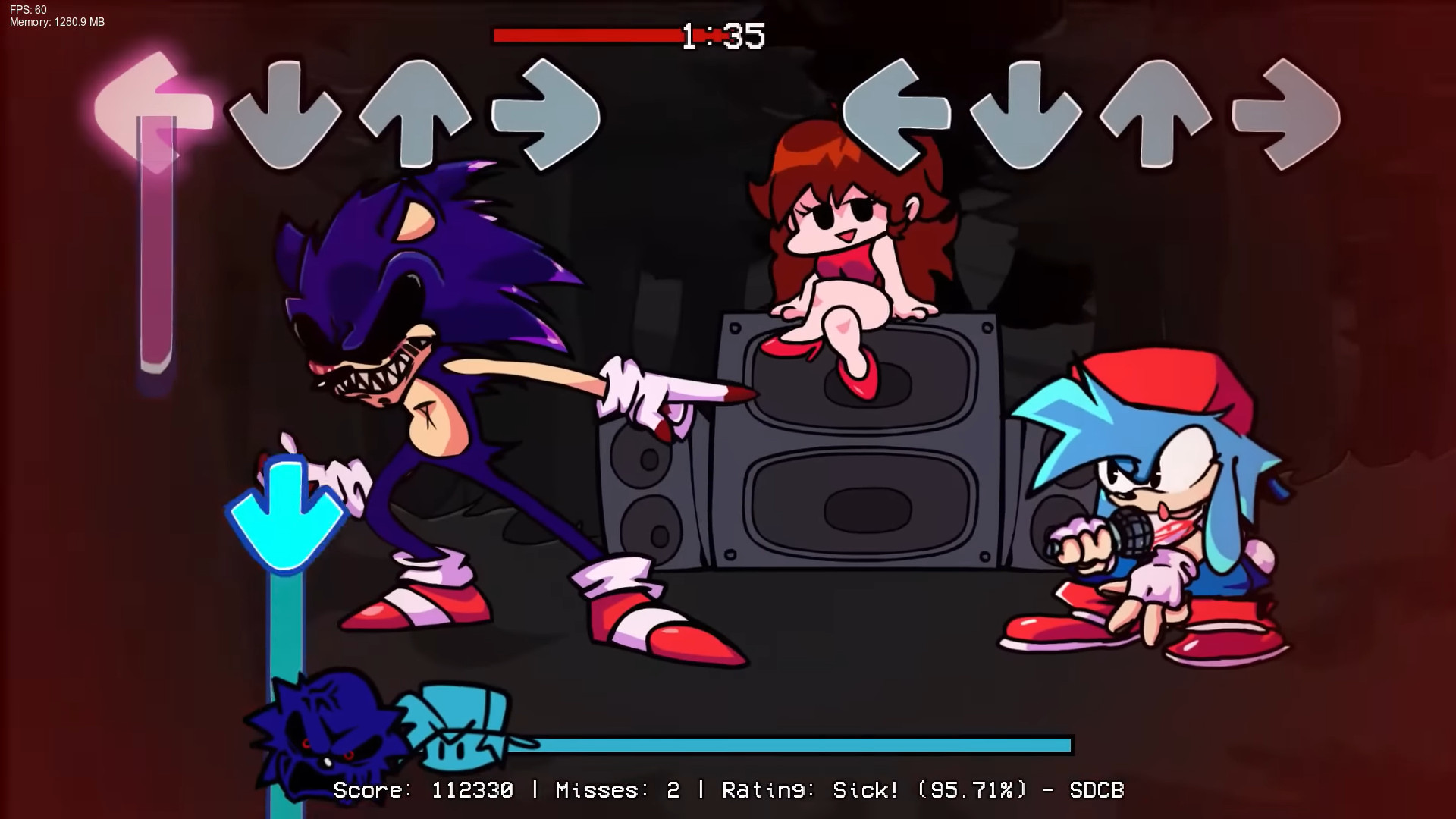 FNF, You Can't Run 2011x Edition - (Vs Sonic.Exe You Can't Run), Mods/Hard/Encore