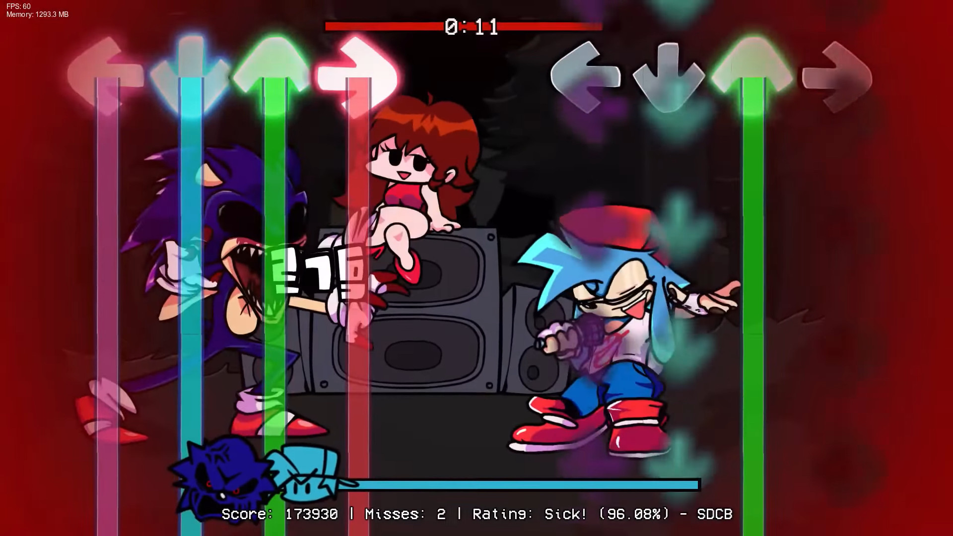 FNF, You Can't Run 2011x Edition - (Vs Sonic.Exe You Can't Run), Mods/Hard/Encore