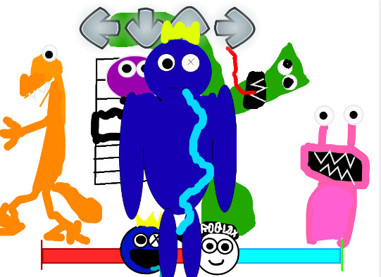 FNF VS RAINBOW FRIENDS!