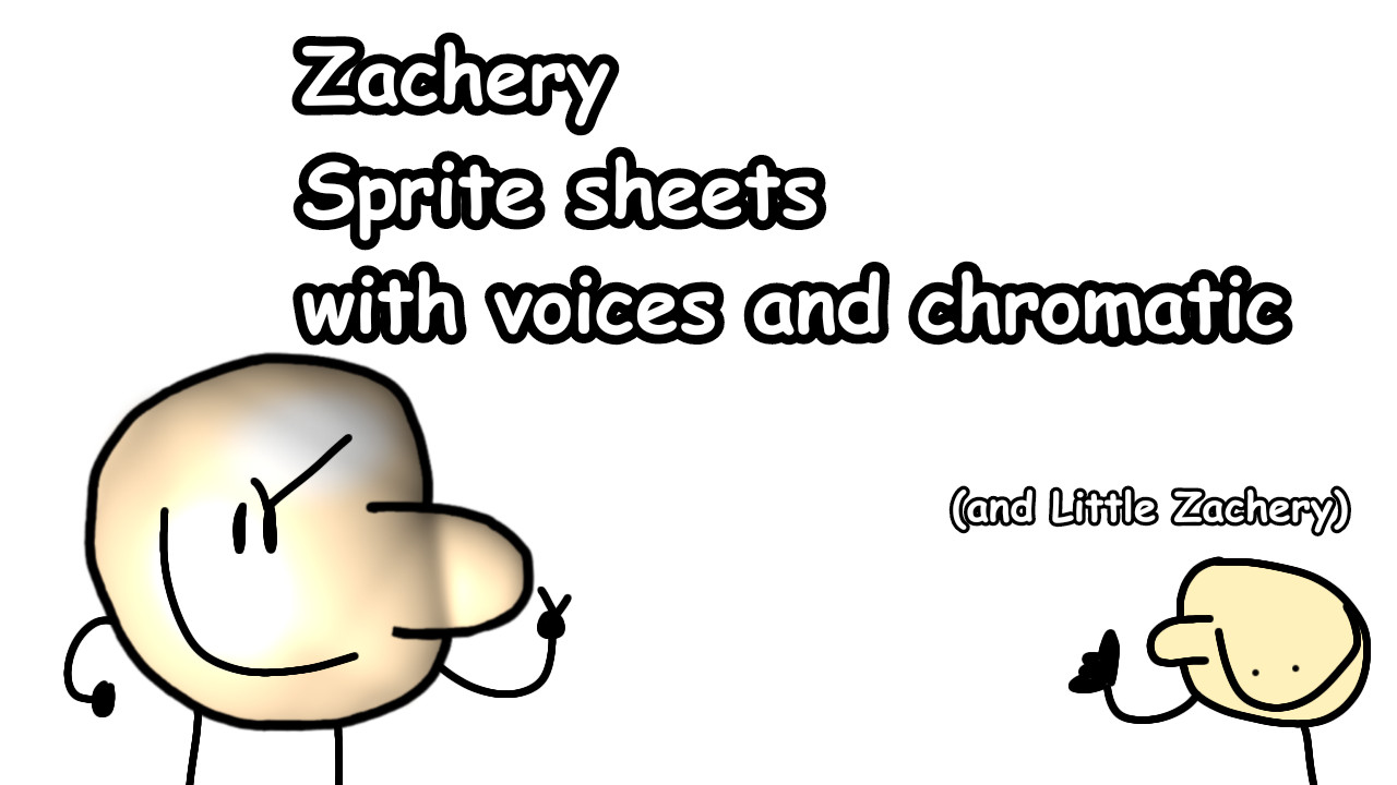 FNF: Zachery Sprites