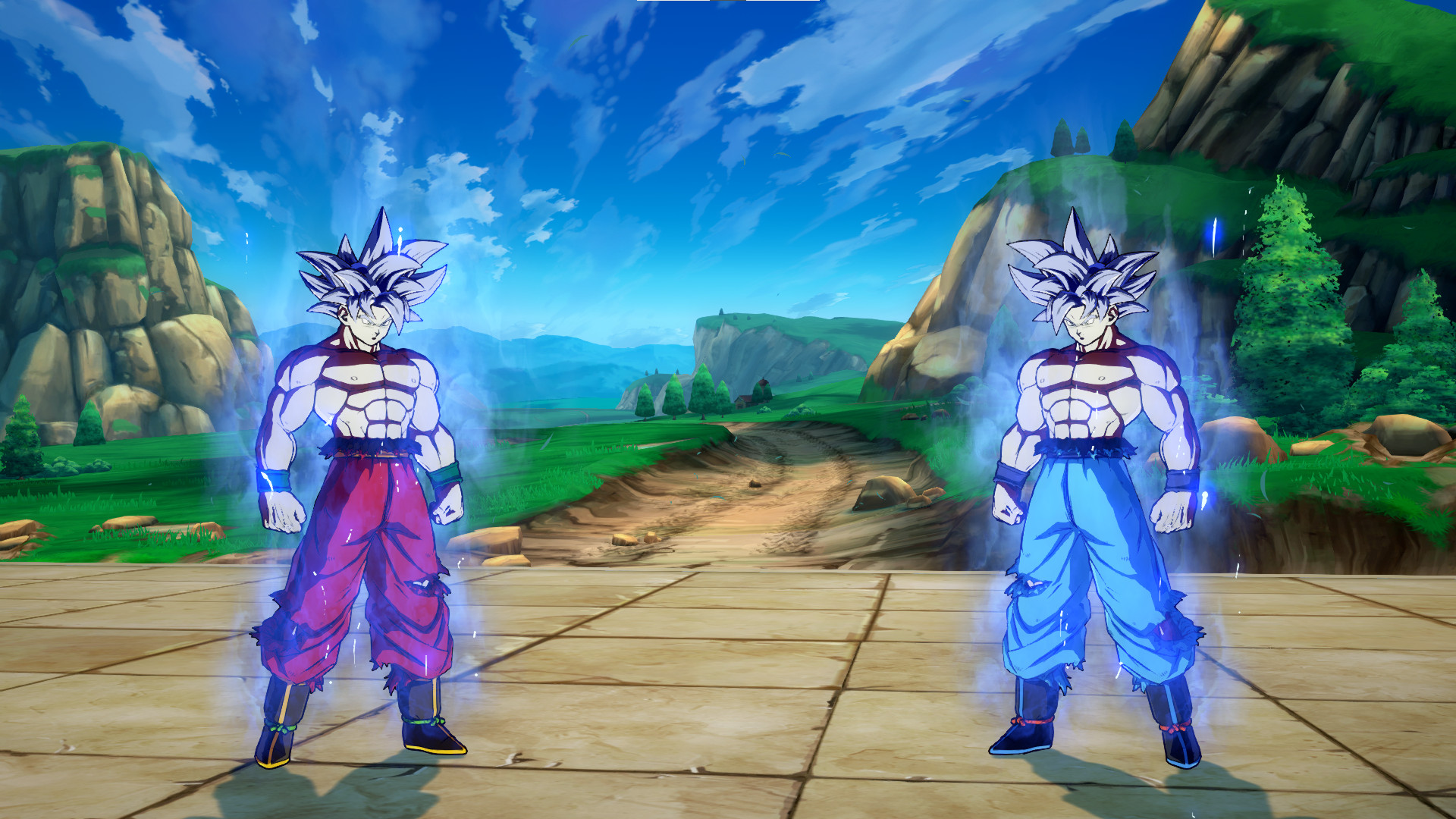 Goku (Mastered Ultra Instinct) with Anime colors [Dragon Ball FighterZ ...