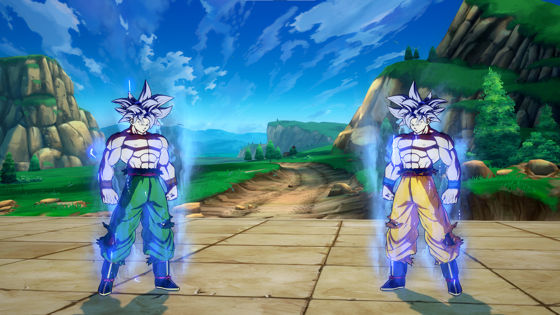 Goku (Mastered Ultra Instinct) With Anime Colors [Dragon Ball FighterZ ...