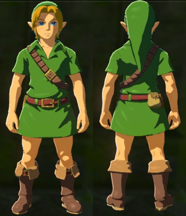 Young Link Tunic [The Legend of Zelda: Breath of the Wild (Switch)] [Mods]