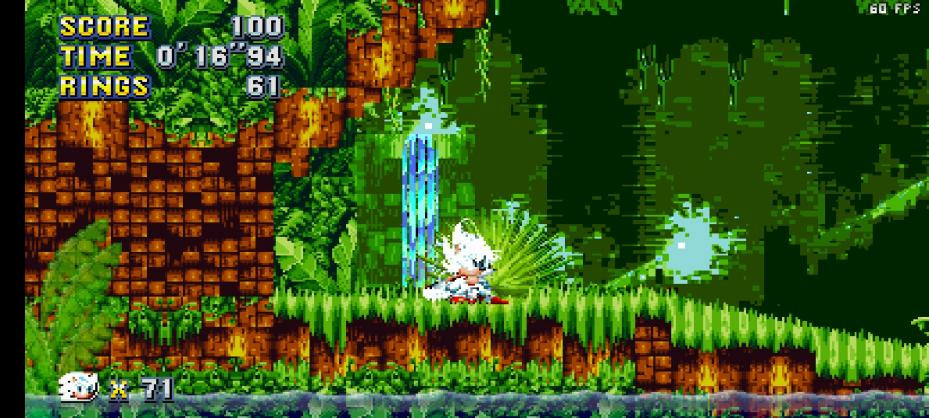 Smooth super sonic idle for Mania Sonic [Sonic 3 .] [Mods]
