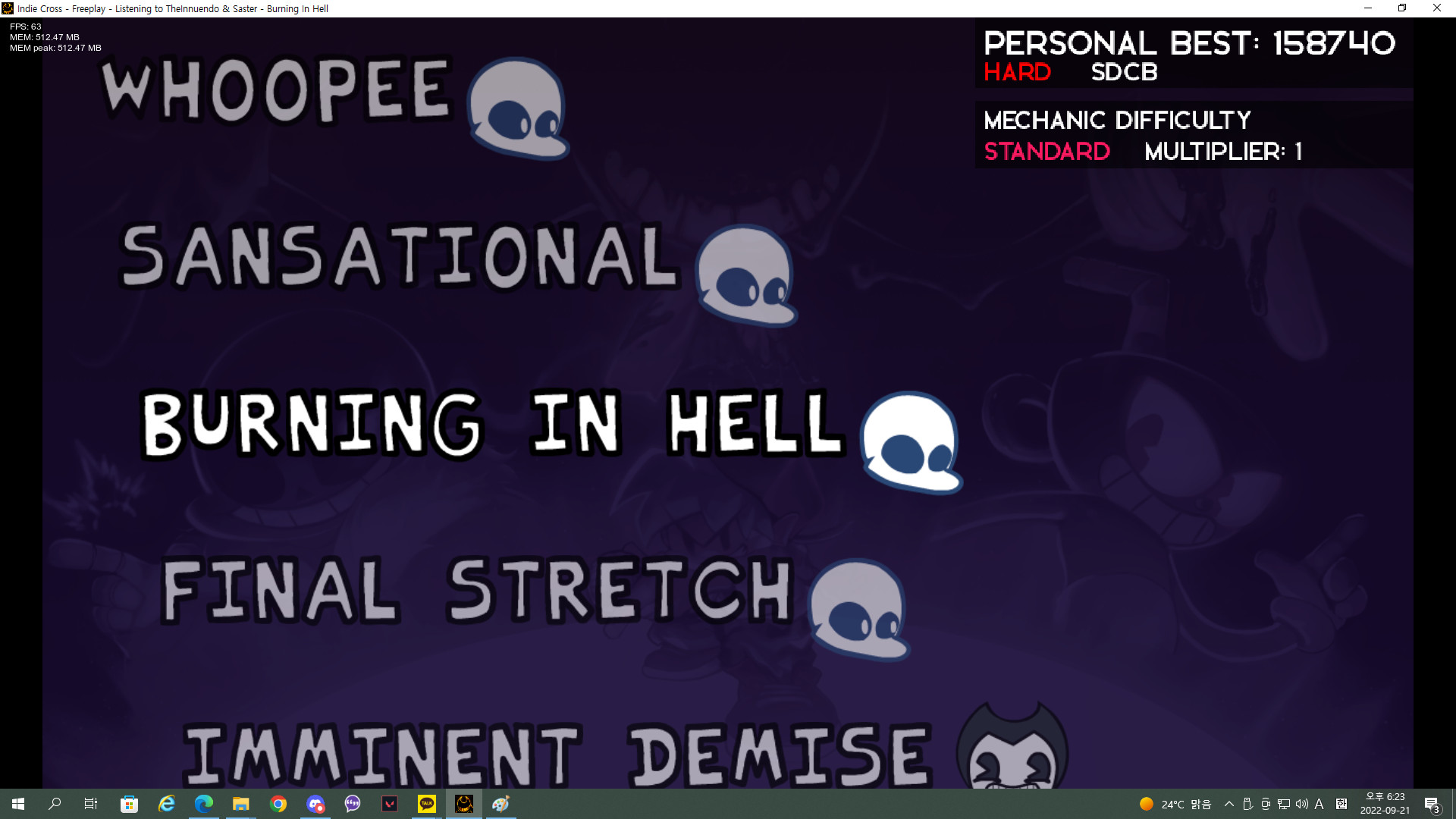 Indie Cross NeonDash REMIX (Week 2 Only)