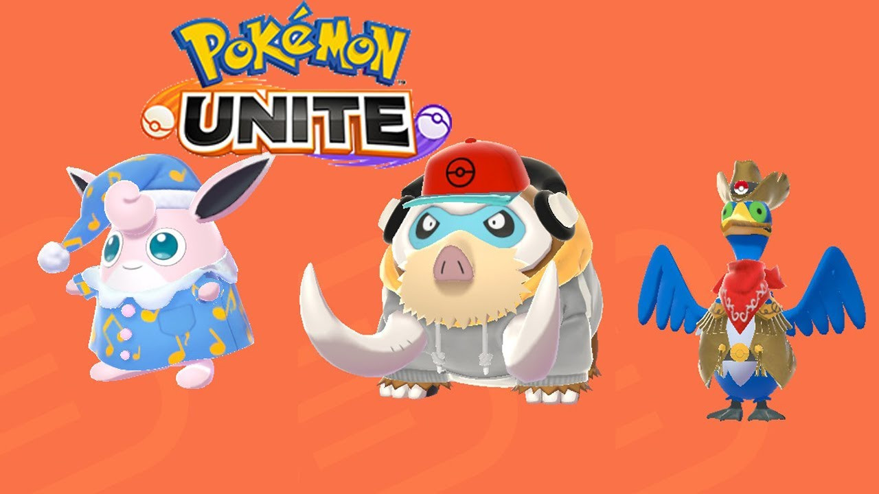 Mamoswine, Cramorant, Wigglytuff from PokémonUnite [Pokemon Sword ...