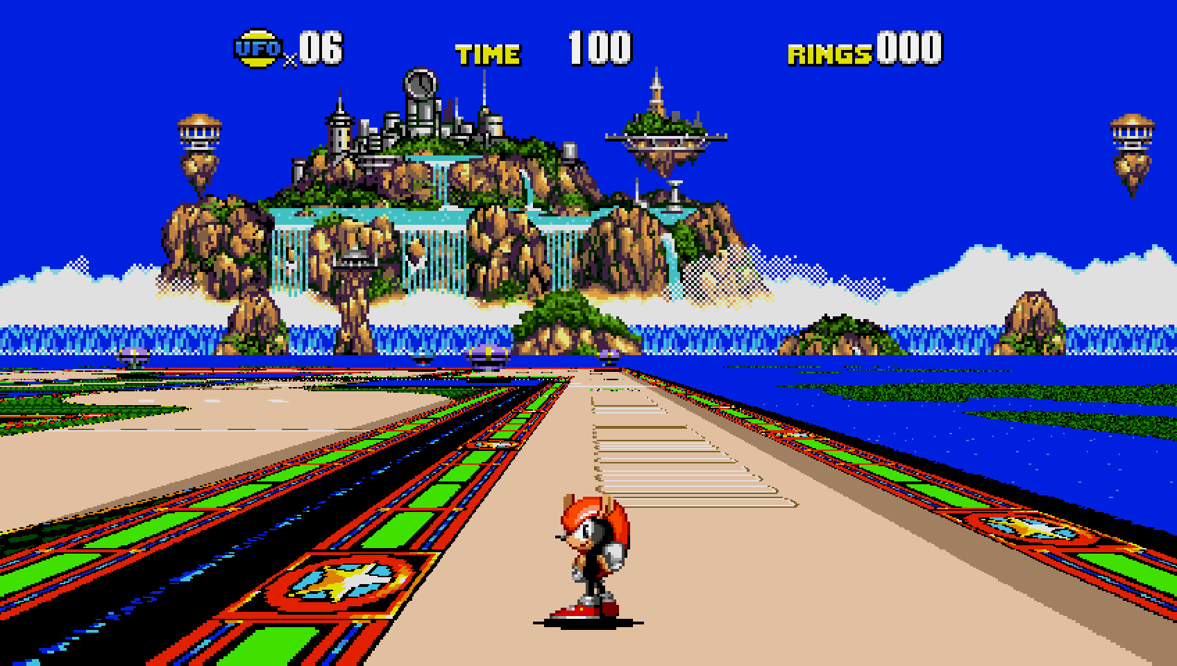 Mighty in Sonic CD [Sonic CD (2011)] [Mods]